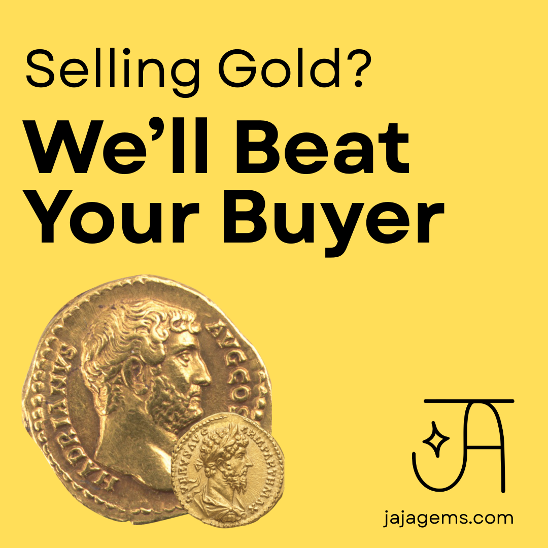 Jaja Gems gold buying ad