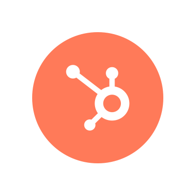 The orange Hubspot Logo