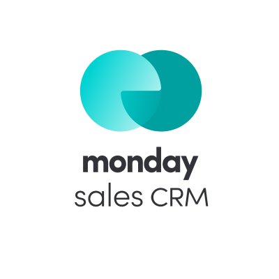 A picture of Monday CRM logo mark.